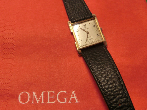 Goldene omega karat 40er - goldene, 18