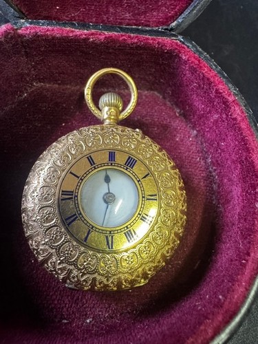 Goldene taschenuhr von arnold - goldene,
