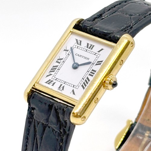 Cartier luis tank - luis, armbanduhr