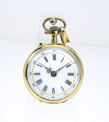 Taschenuhr aus karat - aus, 18